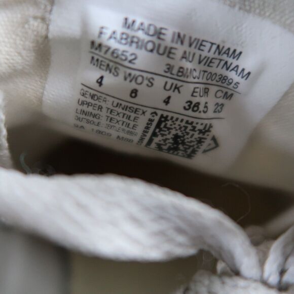 Converse Shoes Womens 6 Sneakers Chuck Taylor All Star Casual Canvas Lace Up Low - Picture 12 of 13